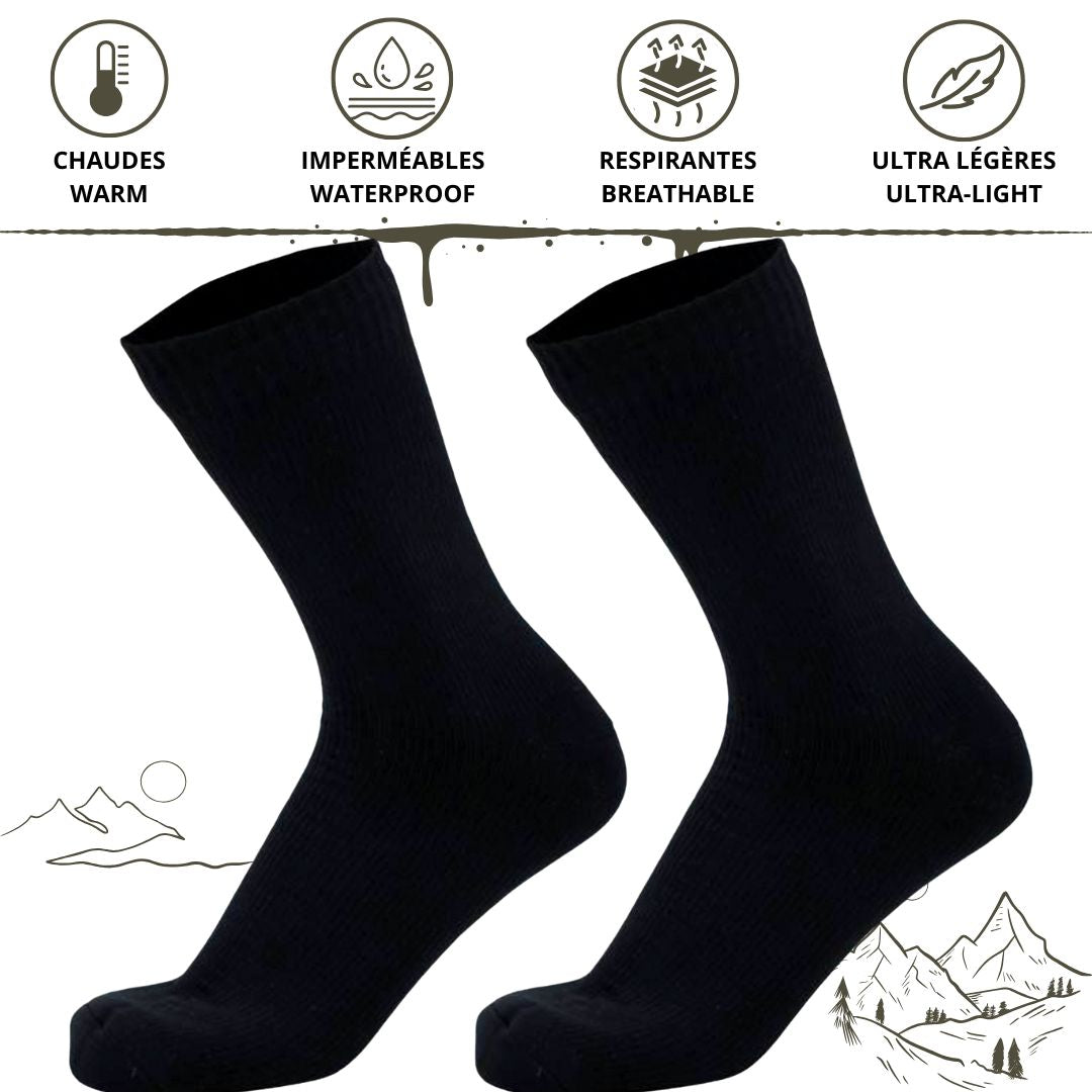 LightRunner® Socken | Unisex 3-in-1 Socken: Warm, Wasserdicht und Atmungsaktiv