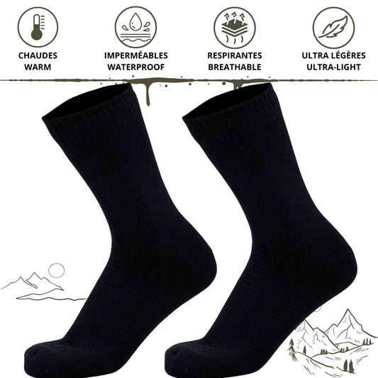 LightRunner® Socken | Unisex 3-in-1 Socken: Warm, Wasserdicht und Atmungsaktiv