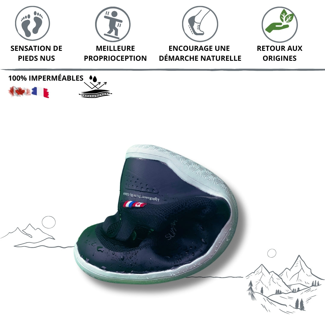 LightRunner® sea to sky | Unisex-Minimalschuhe 100% wasserdicht