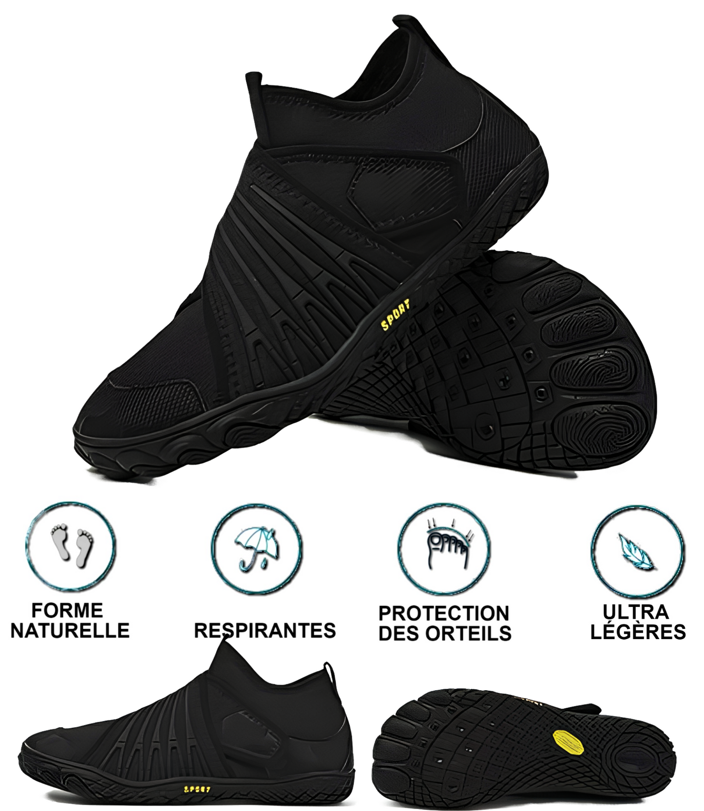 LightRunner® Sport 3.0 | Minimalistische Unisex-Schuhe für aktive Menschen | ENDGÜLTIGER VERKAUF