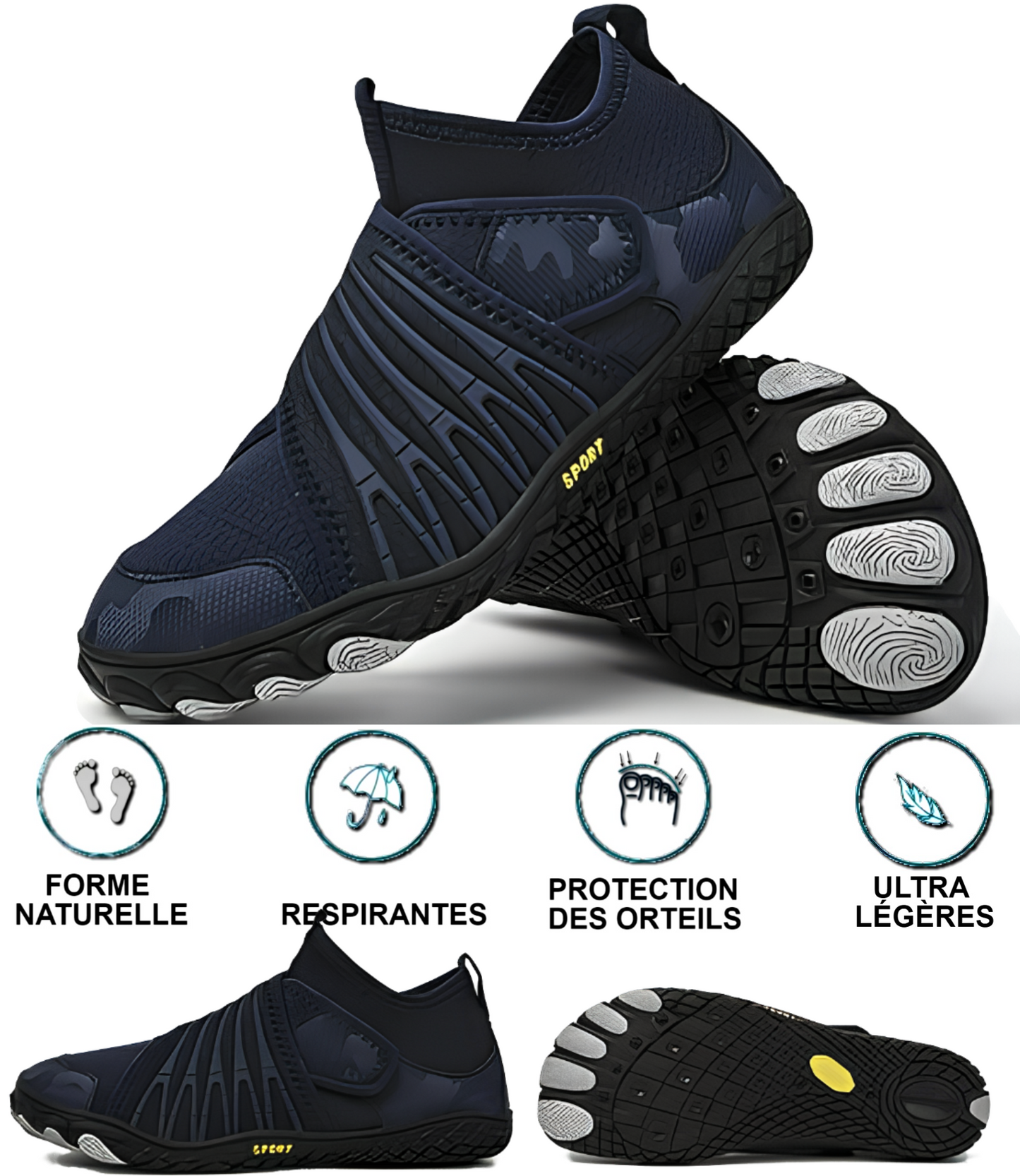 LightRunner® Sport 3.0 | Minimalistische Unisex-Schuhe für aktive Menschen | ENDGÜLTIGER VERKAUF