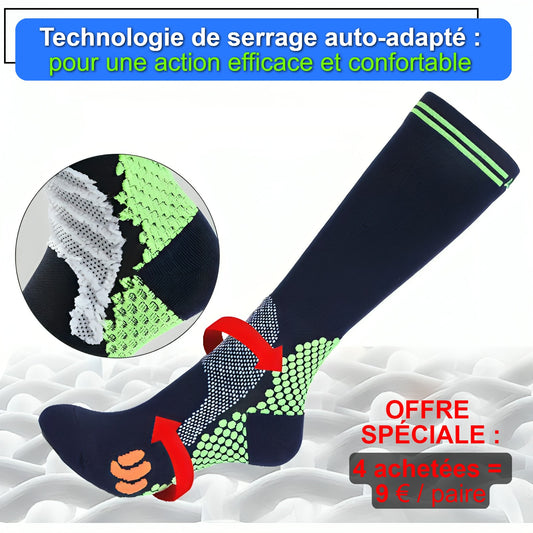 | CompressionSocksPlus® | Chaussettes de contention ou de compression pour personnes actives | VENTE FINALE